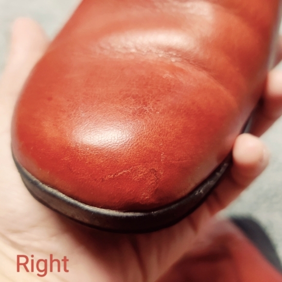 Josef Seibel Stylish Carmine Red Leather Slouch Boots Women's Sz EU 38, US 7-7.5 - Picture 12 of 15